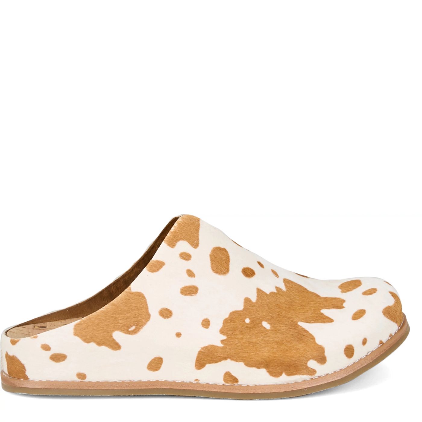 Tony Lama Women's Atrani Mule White Brown Hair-On (PL259)