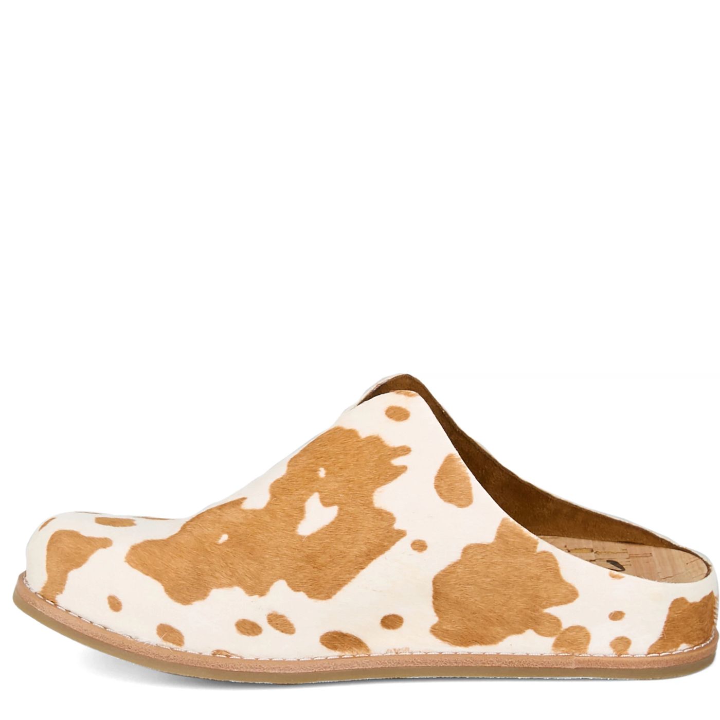 Tony Lama Women's Atrani Mule White Brown Hair-On (PL259)