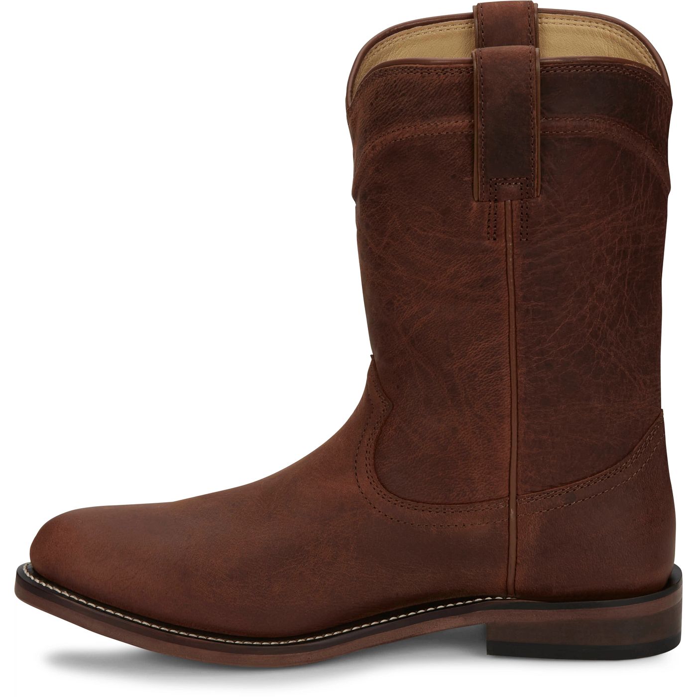 Justin Boots Men's Braswell 10" Roper Boot - Brown (RP3740) - View 8