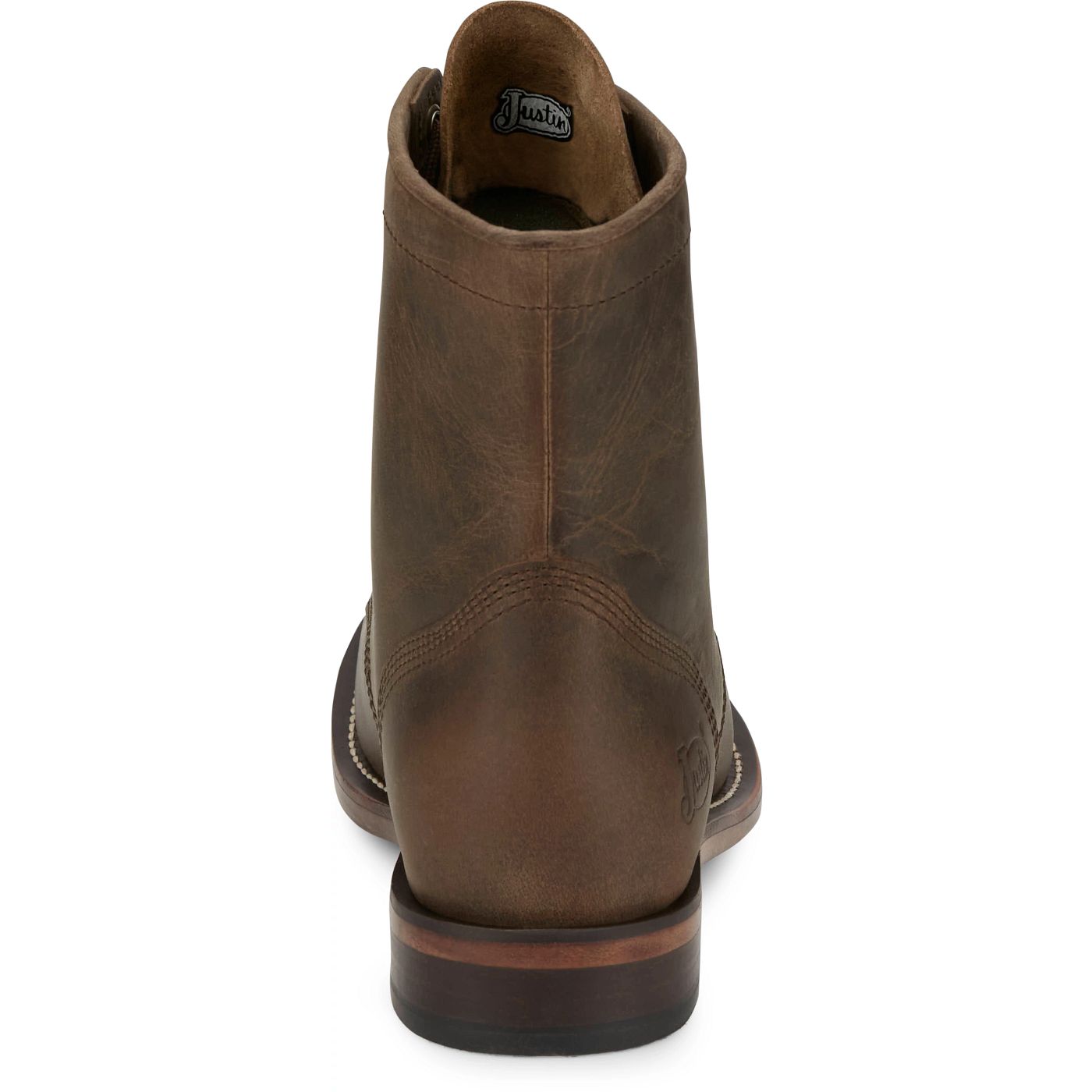 Justin Boots Men's Drennan 7" Lace-Up Roper Boot - Khaki (RP501) - View 5