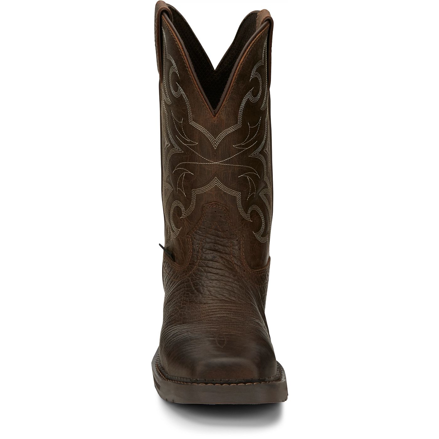 Justin Work Men's Amarillo 11" Steel Toe Boot - Aged Brown (SE4313) - View 7