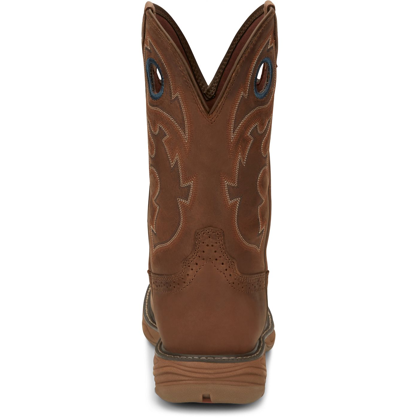 Justin Work Men's Rush 11" Waterproof Boot - Barley Brown (SE4332) - View 5