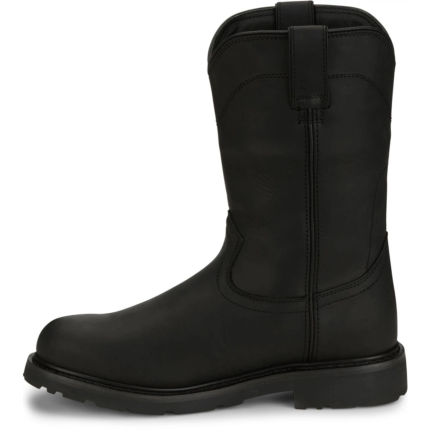 Justin Work Men's Dorsal 11" Waterproof Boot - Onyx Black (SE4637) - View 8