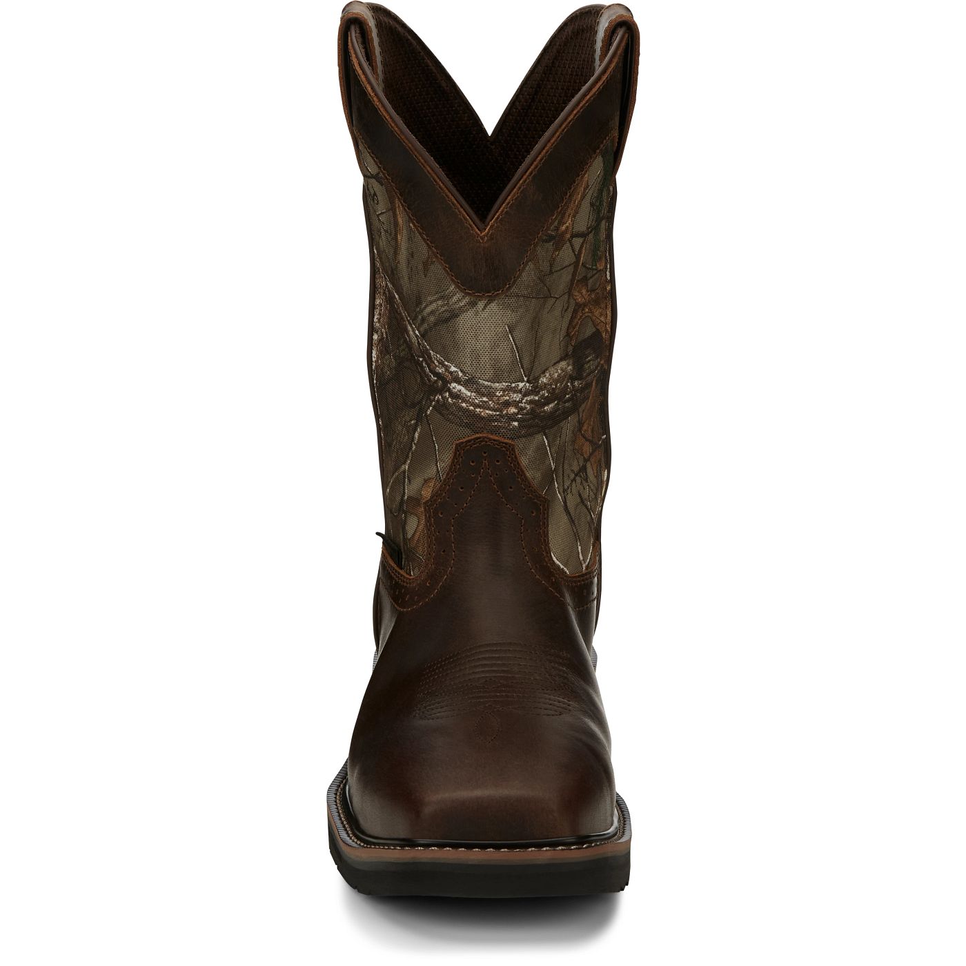 Justin Work Men's Trekker 11" Waterproof Composite Toe Boot - Realtree Camo (SE4677) - View 7