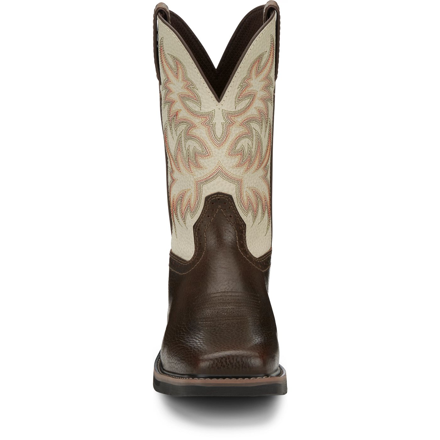 Justin Work Men's Driller 11" Work Boot - White (SE4683) - View 7