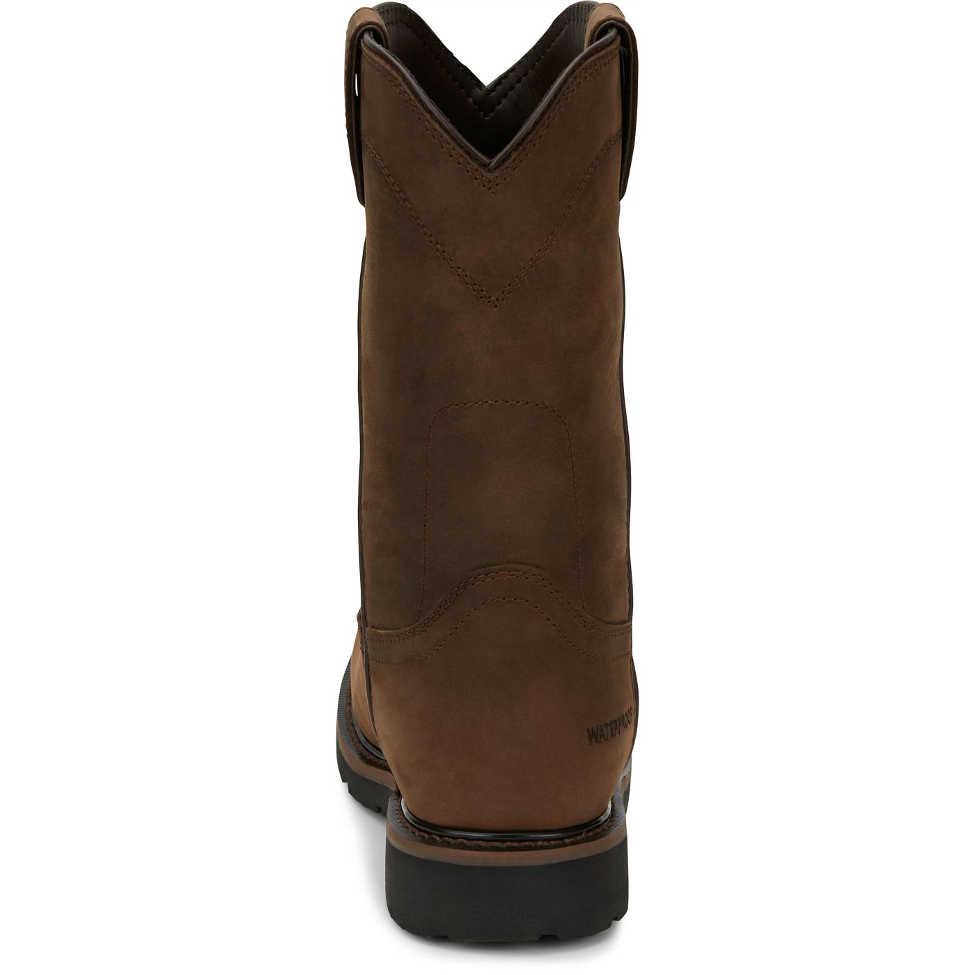 Justin Work Men's Drywall 10" Waterproof Boot - Whiskey Brown (SE4960) - View 5
