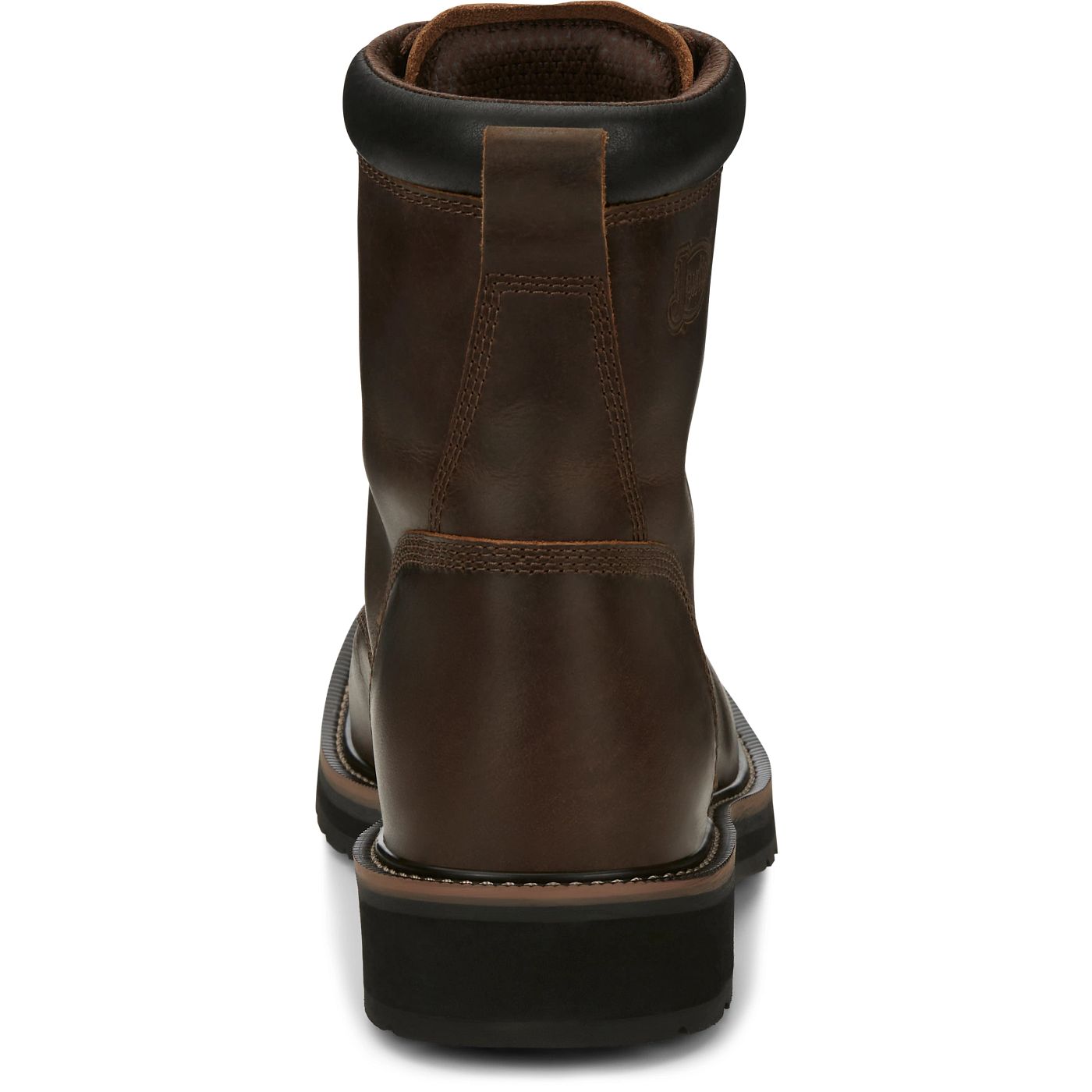 Justin Work Men's Pulley 8" Work Boot - Aged Bark Brown (SE681) - View 5