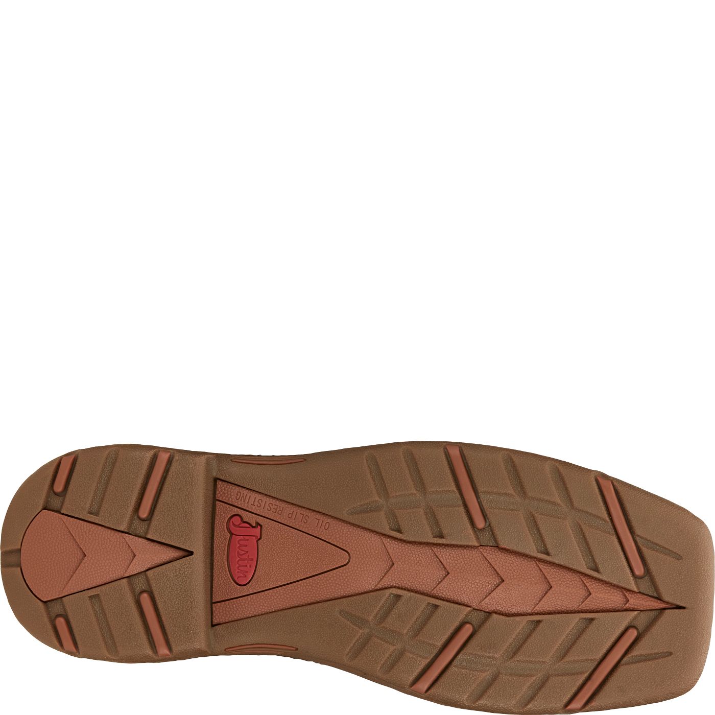 Justin Boots Men's Rush 11" Western Work Boot - Peanut Tan (SE7402) - View 6
