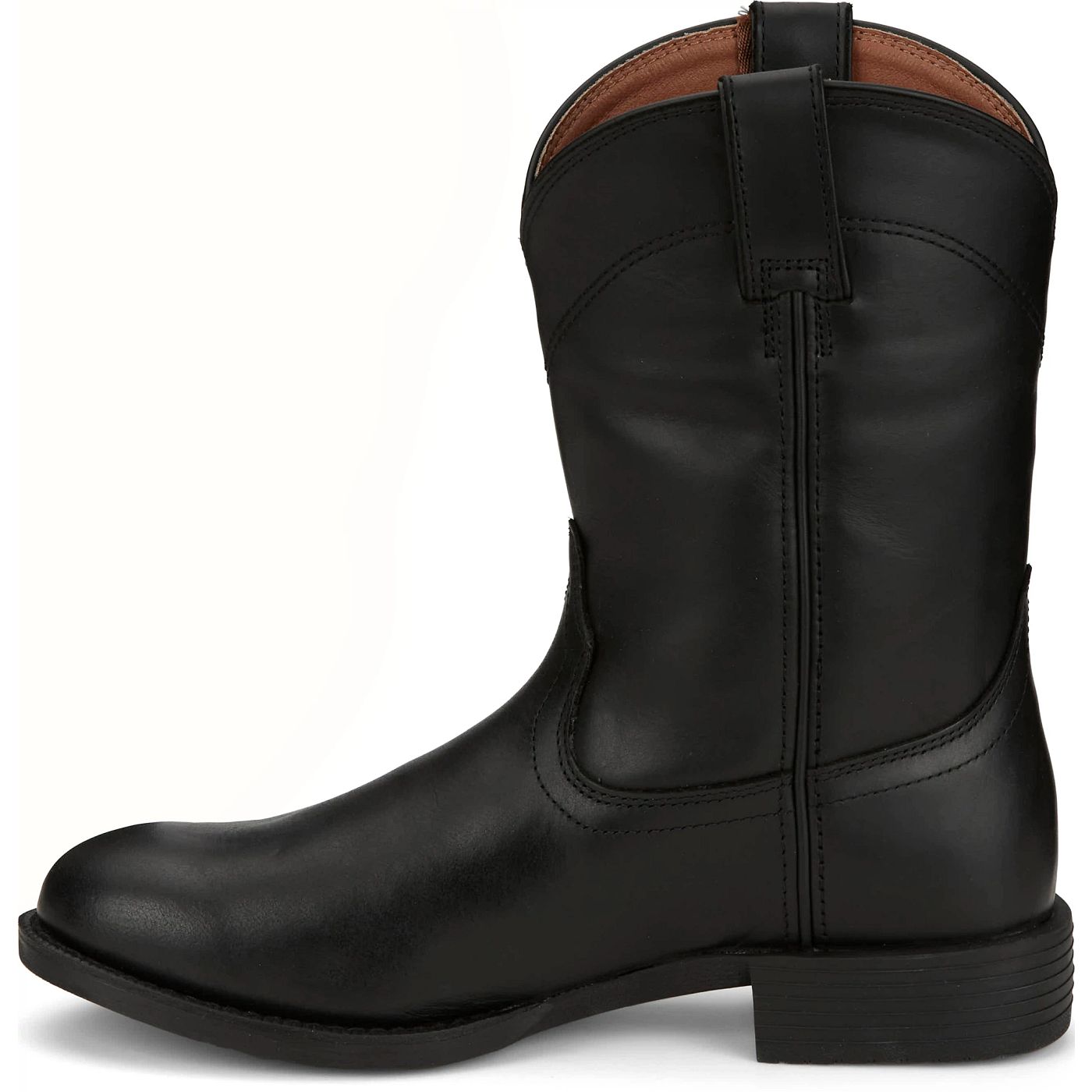 Justin Boots Men's Kilgore 10" Stampede Roper Boot - Jet Black (SE7500) - View 8