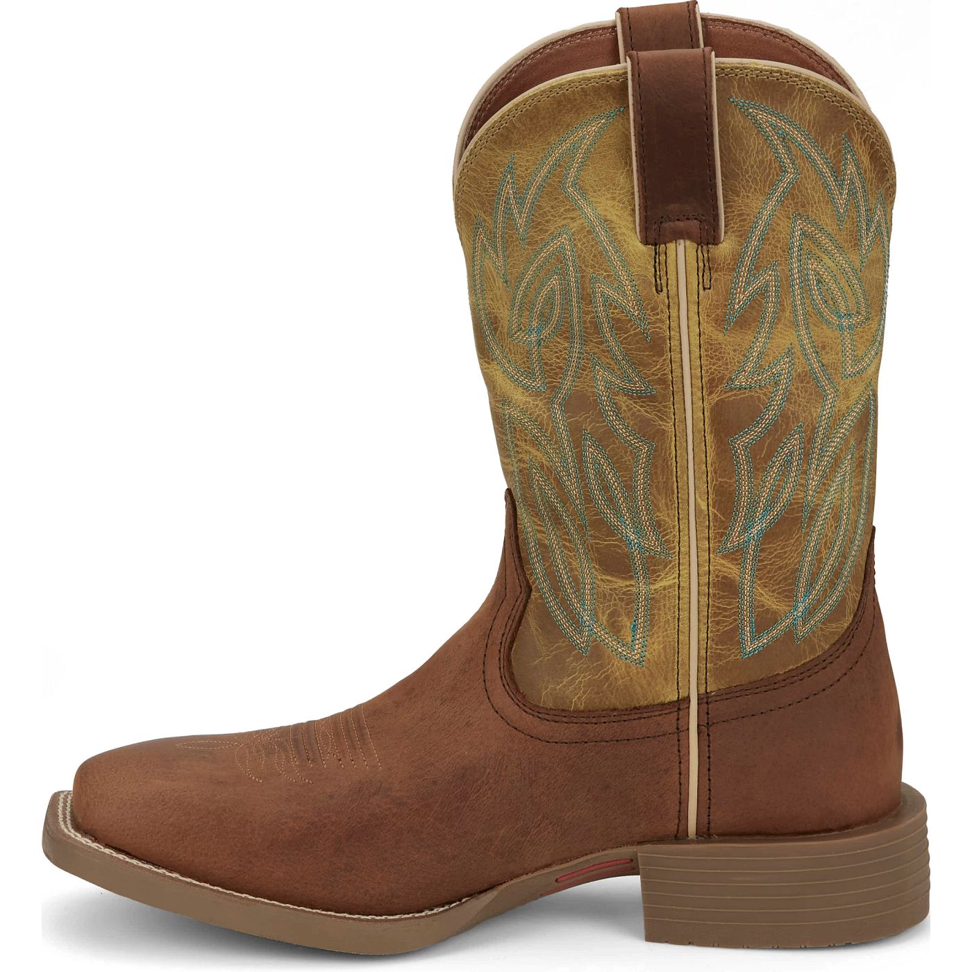 Justin Boots Men's Canter 11" Western Boot - Apple Green (SE7515) - View 8