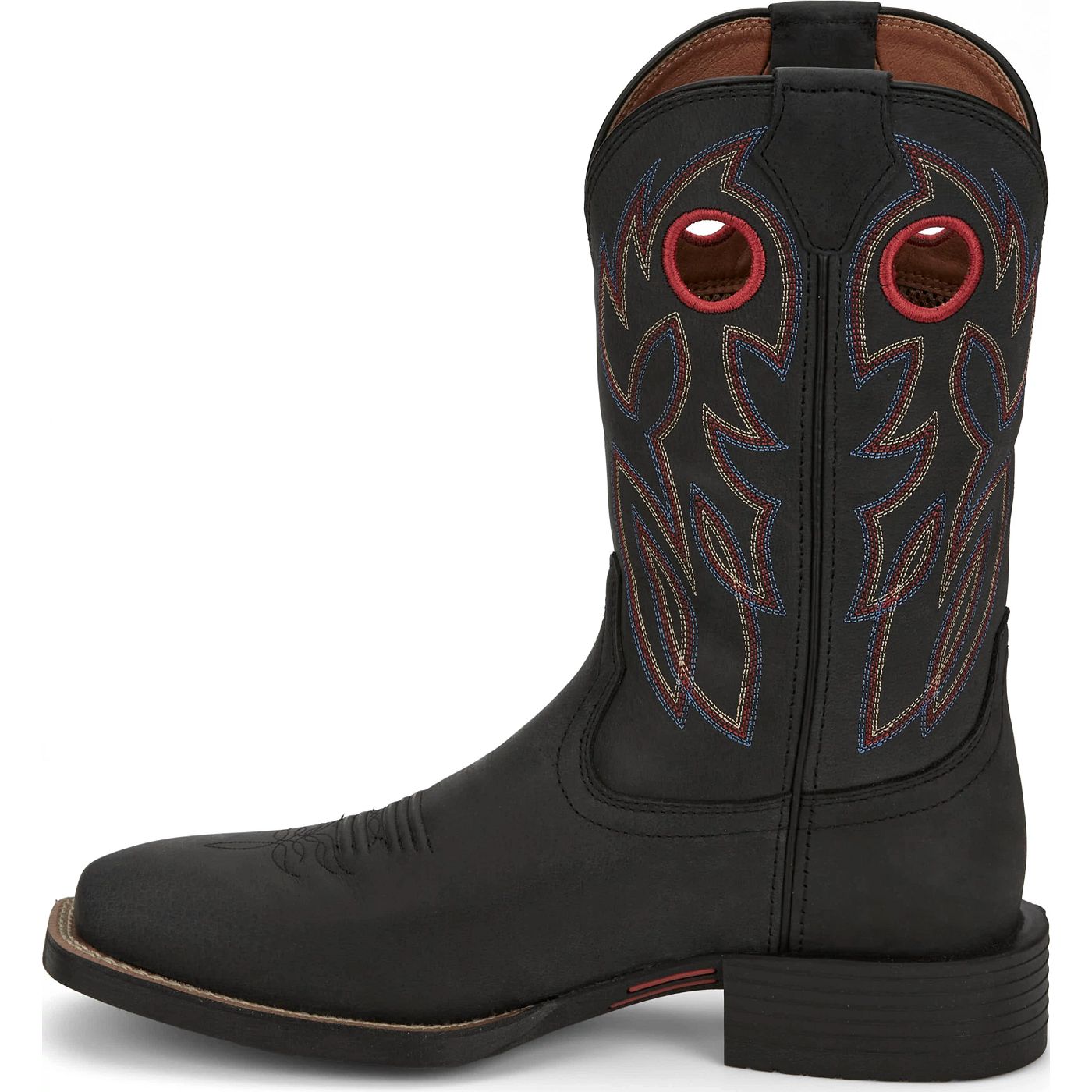 Justin Boots Men's Bowline 11" Western Boot - Shadow Black (SE7525) - View 8