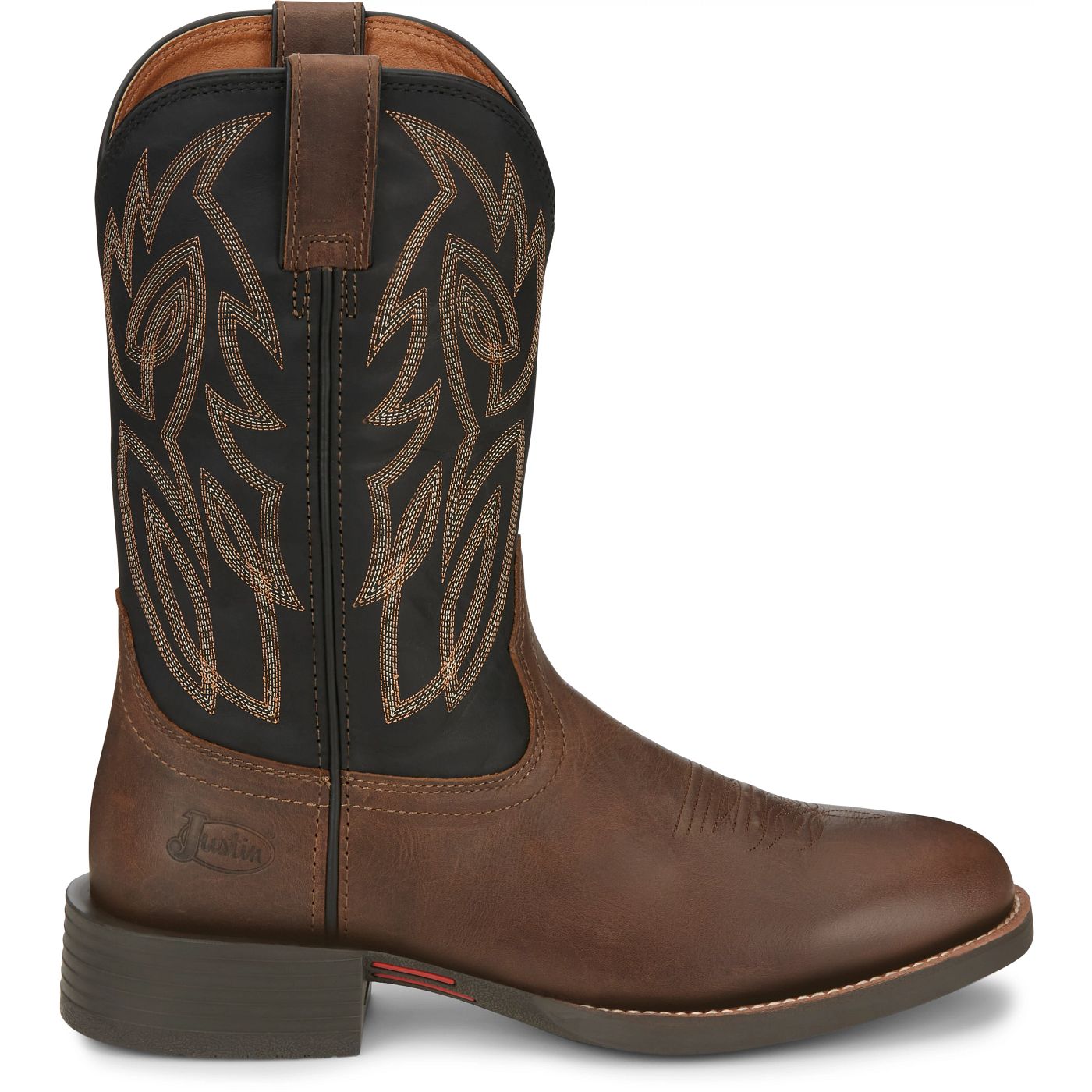 Justin Boots Men's Rendon 11" Western Boot - Black (SE7531) - View 3