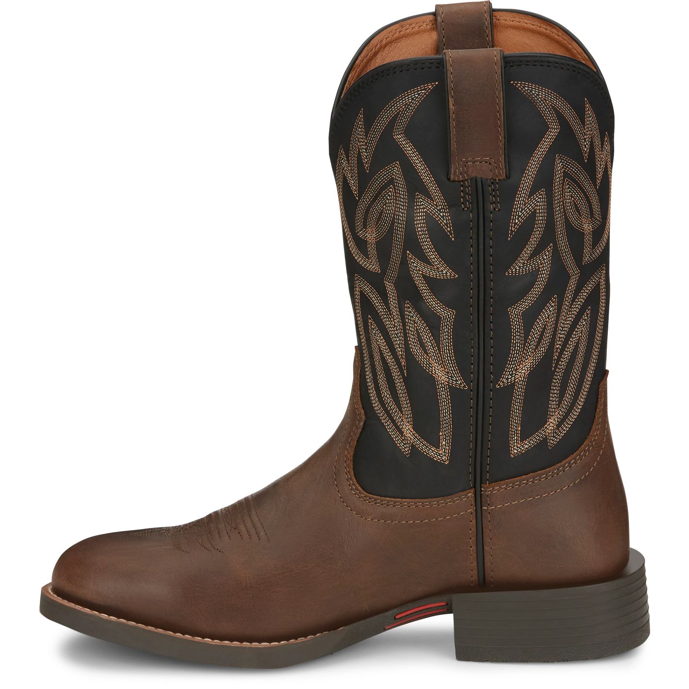 Justin Boots Men's Rendon 11" Western Boot - Black (SE7531) - View 8