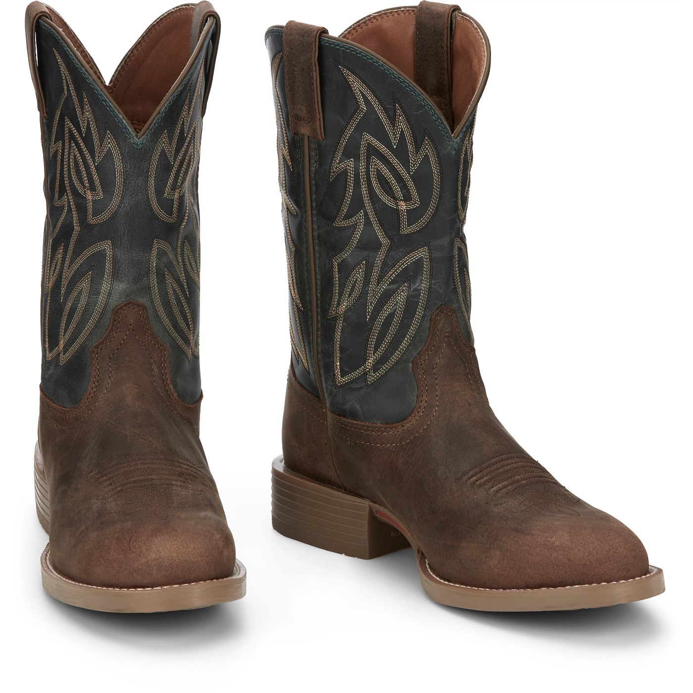 Justin Boots Men's Rendon 11" Western Boot - Barnwood (SE7533) - Front View