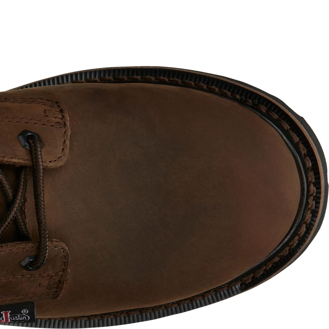 Justin Work Men's Drywall 8" Waterproof Boot - Aged Brown (SE960) - View 4