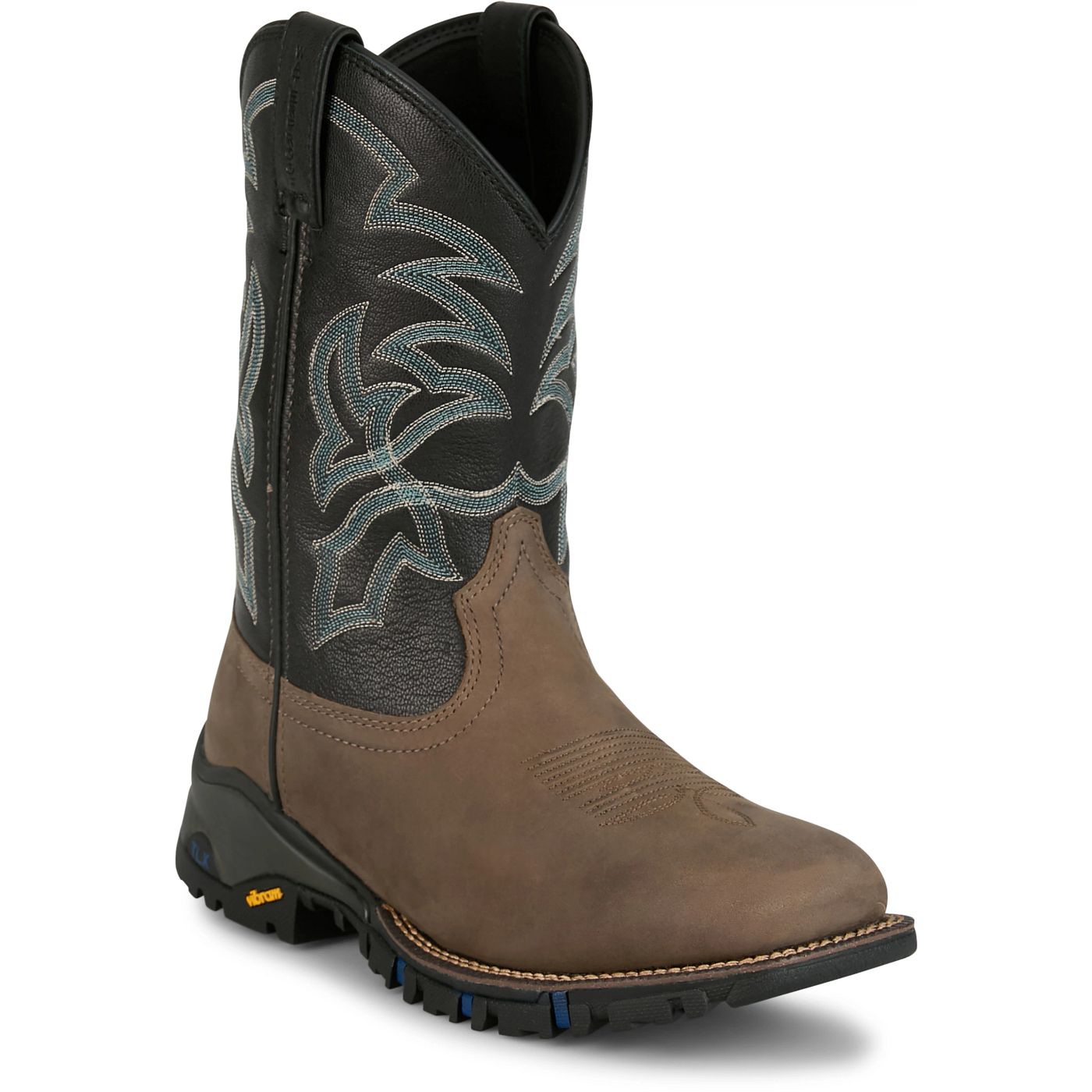 Tony Lama Men's 11" Roustabout Work Boot Black (TW5020)