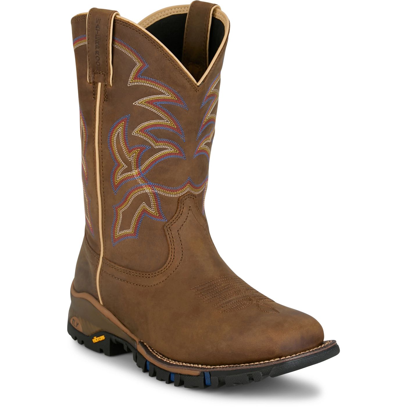 Tony Lama Men's 11" Roustabout Work Boot Tan (TW5021)