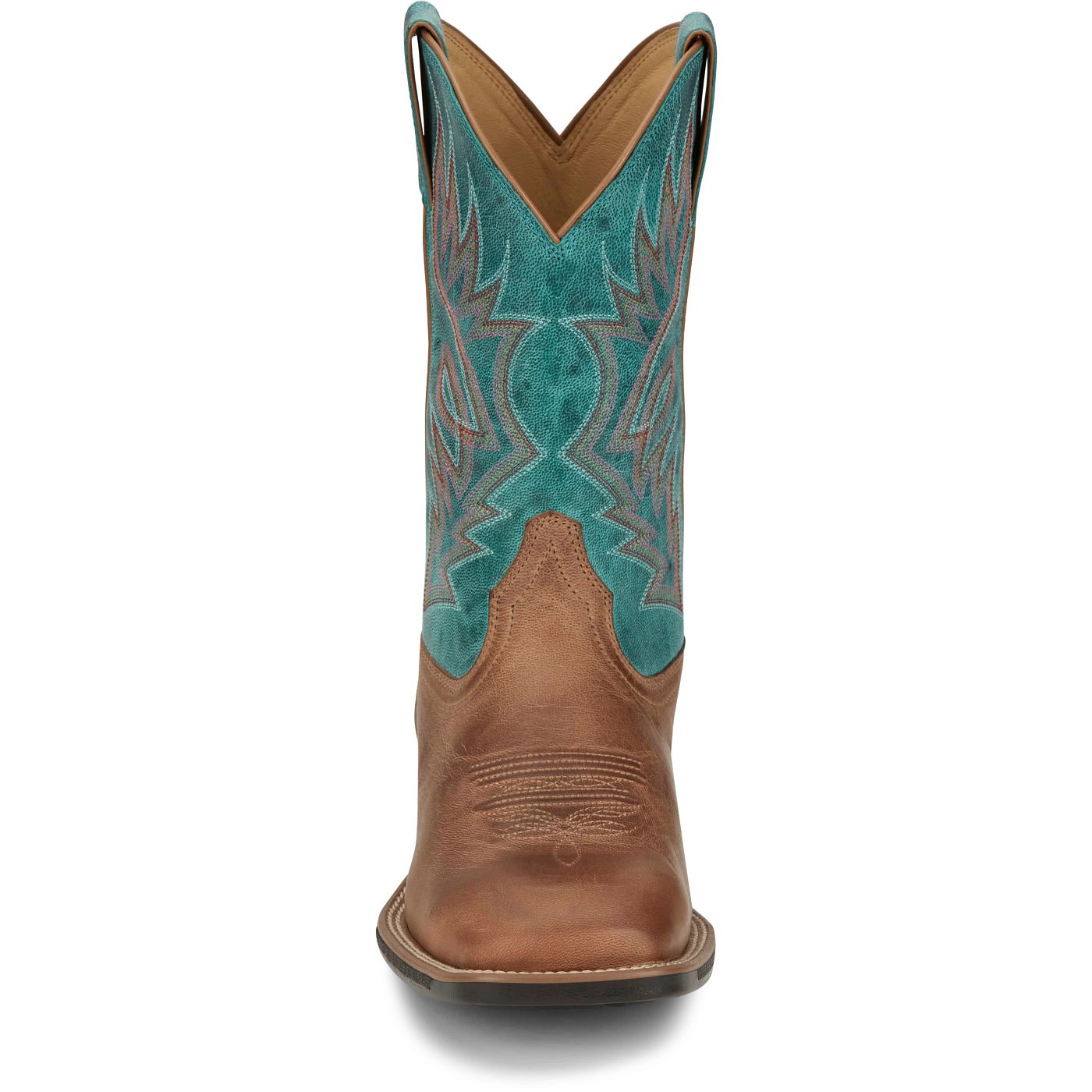 Justin Boots Men's Zeke 11" Western Boot - Turquoise (UN7130) - View 7