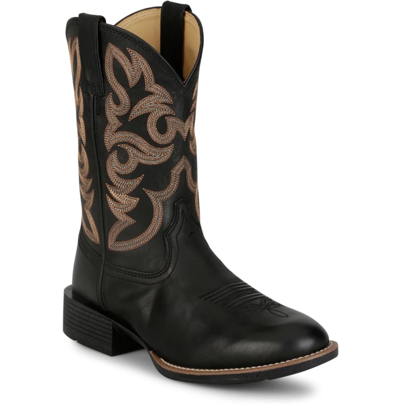 Justin Boots Men's Jasper 11" Western Boot - Black (UN7170) - View 2