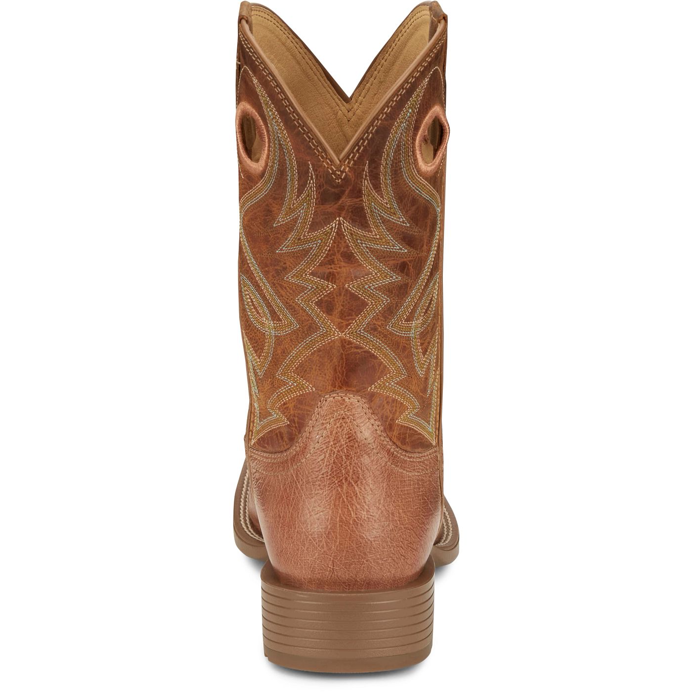 Justin Boots Men's Roswell 11" Smooth Ostrich Boot - Cognac (UN8750) - View 5