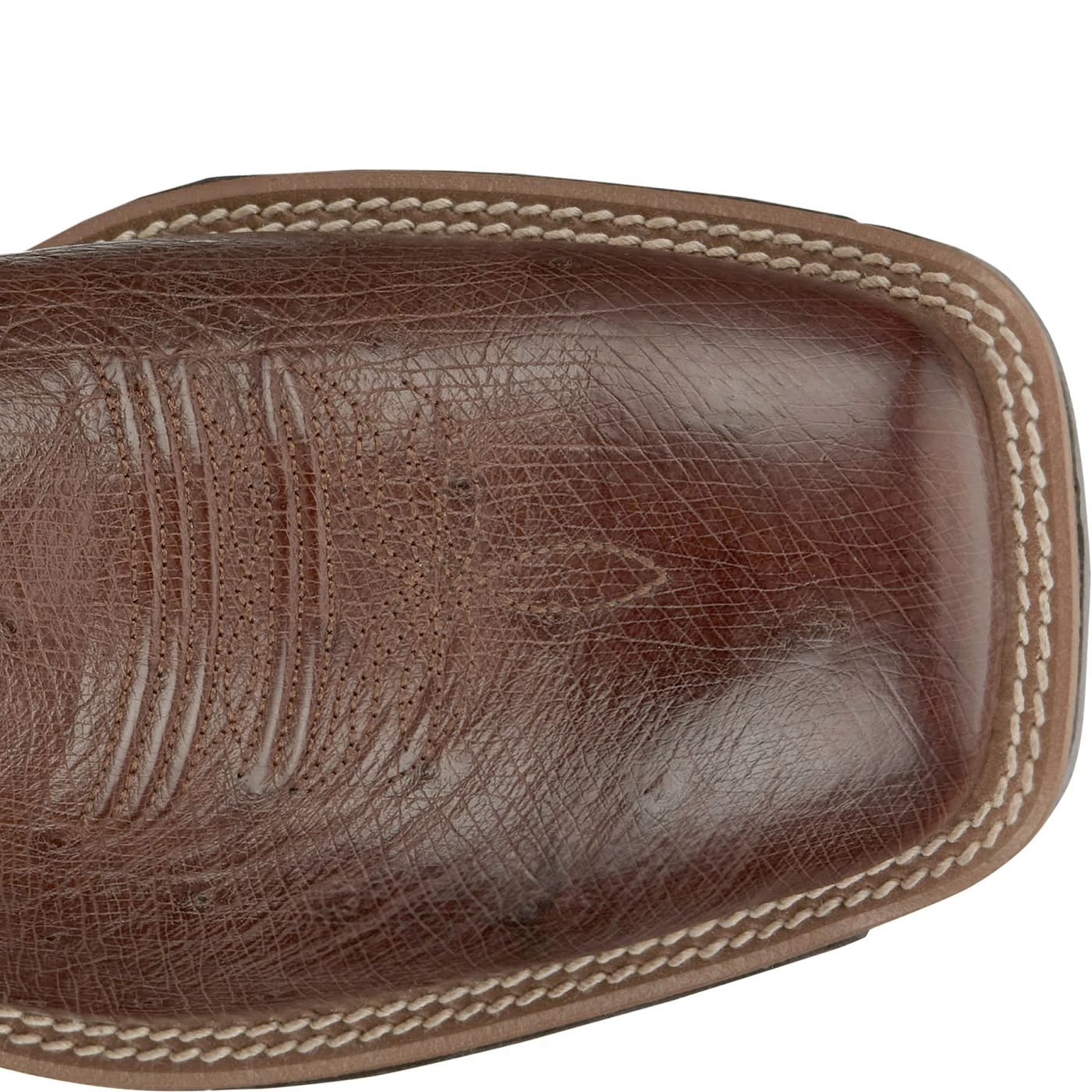 Justin Boots Men's Conroe 11" Smooth Ostrich Boot - Kango Tobac (UN8760) - View 4
