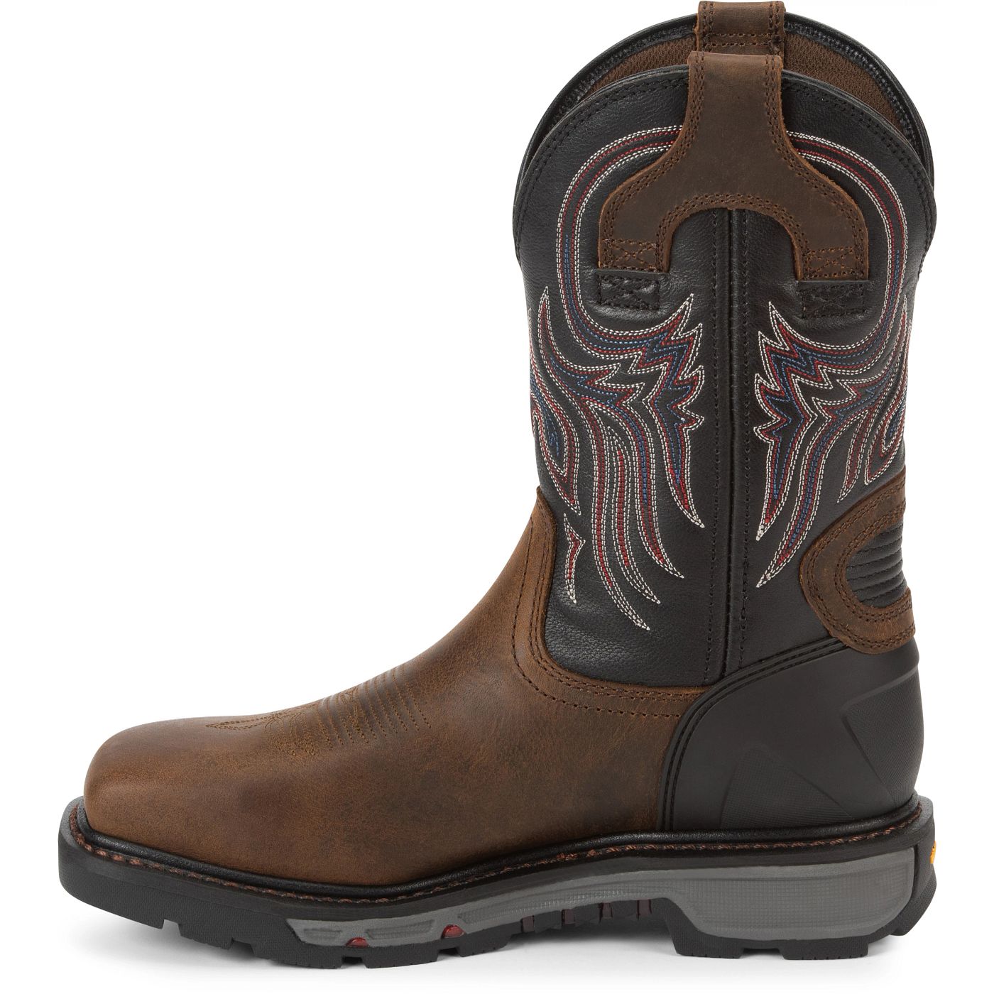 Justin Work Men's Tanker 11" Steel Toe Boot - Black (WK2104) - View 8