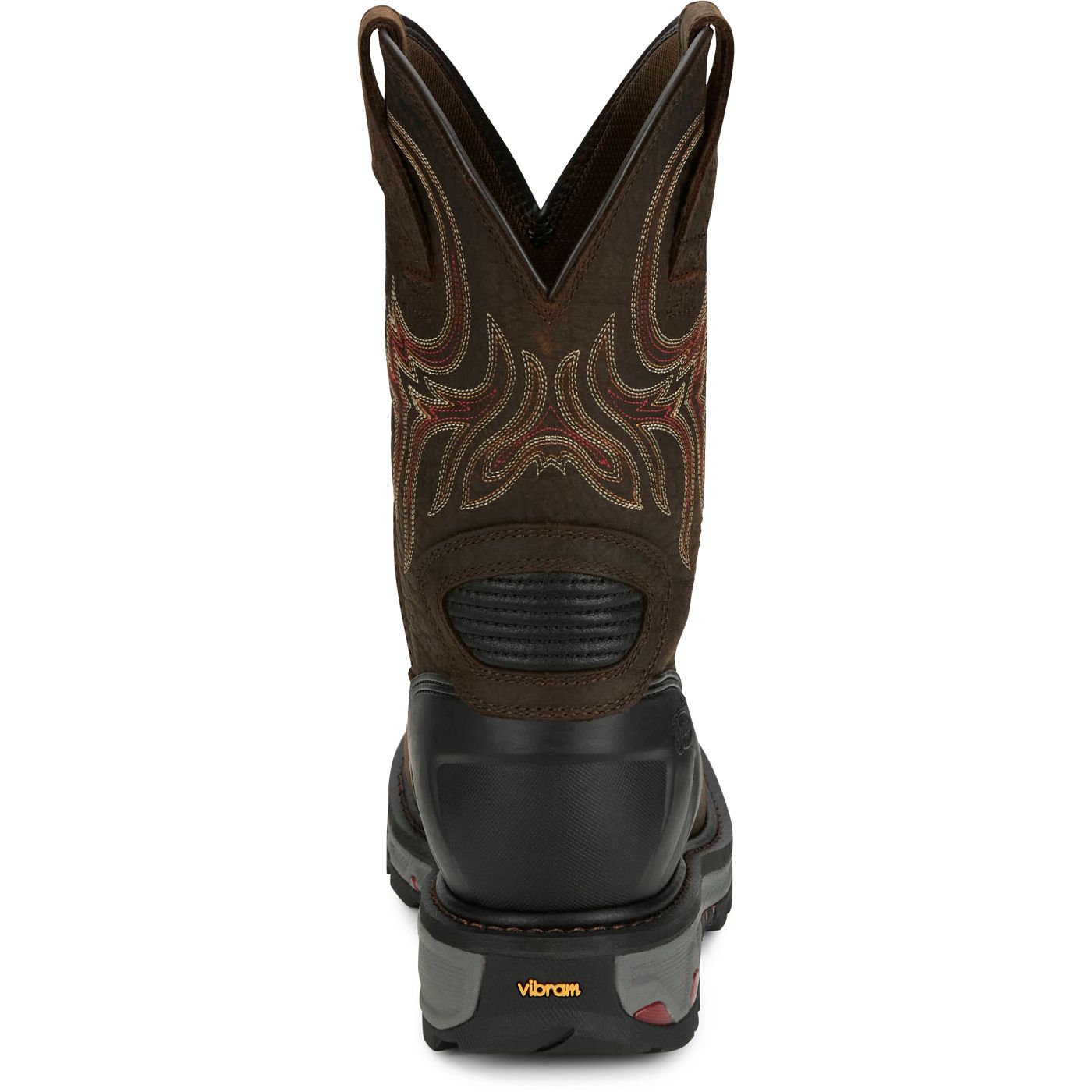 Justin Work Men's Driscoll 11" Waterproof Met Guard Steel Toe Boot - Mahogany (WK2112) - View 5