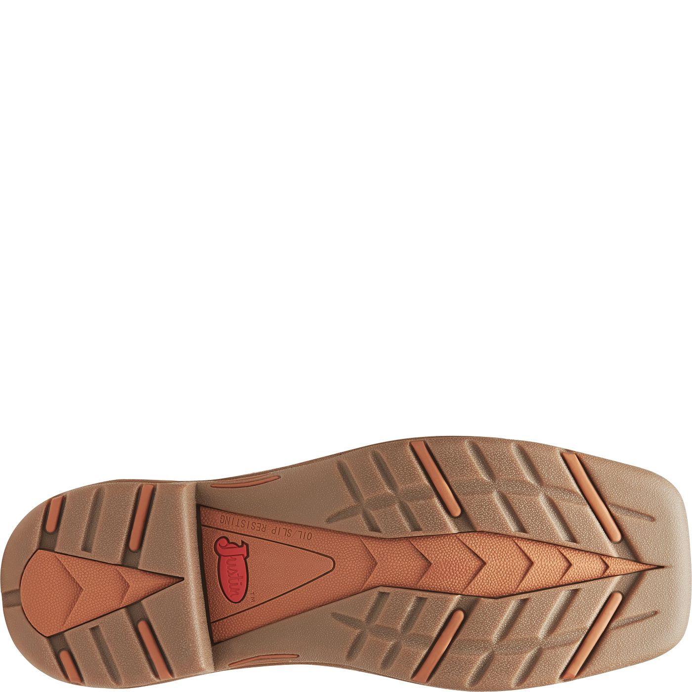 Justin Work Men's Rush 11" Waterproof Boot - Tan (WK4330) - View 6