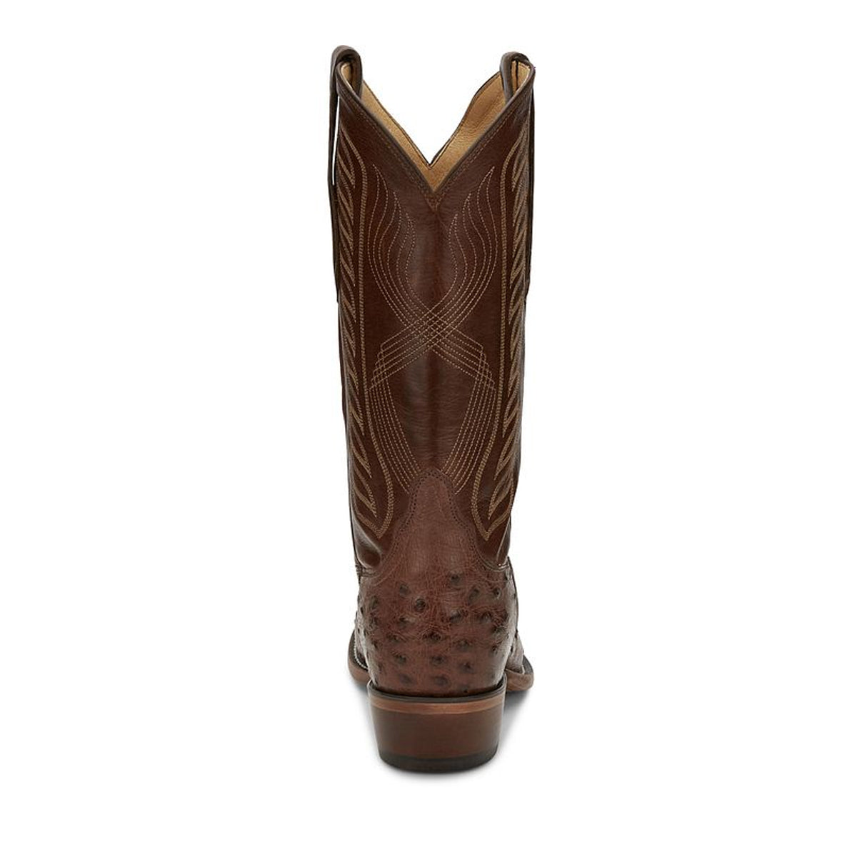Tony Lamas Boots Men's Western McCandles 13" Full Quil Color Chocolate image 1