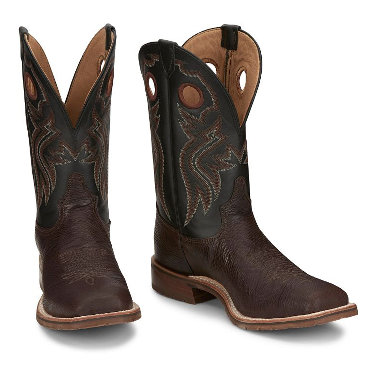 Tony Lamas Boots Men's Footwear Western Avalos Cognac 11" Western Boot Color Cognac image 0