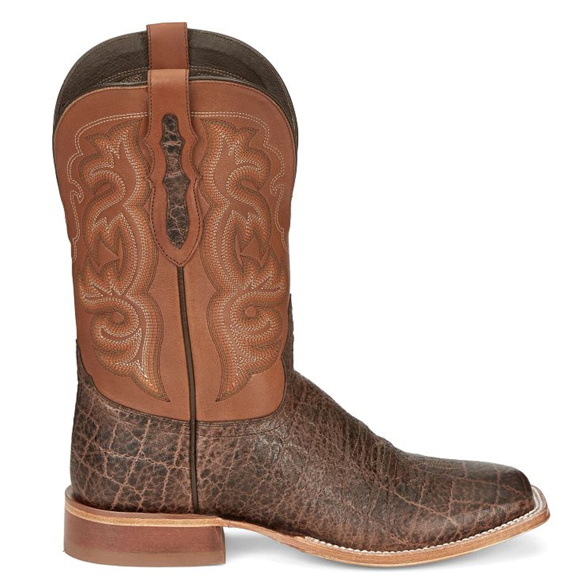 Tony Lamas Boots Men's Western Rowel 11" Western Boot Color Clay Brown image 2