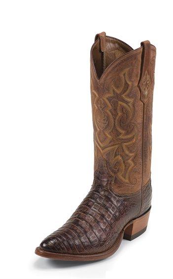 Tony Lama Men's Arlow 13" Height (1052) | Pullon Western Boots | Brown Boot | Made in USA