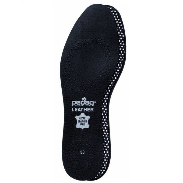 Pedag  Leather Insole Black #2810W - One Pair