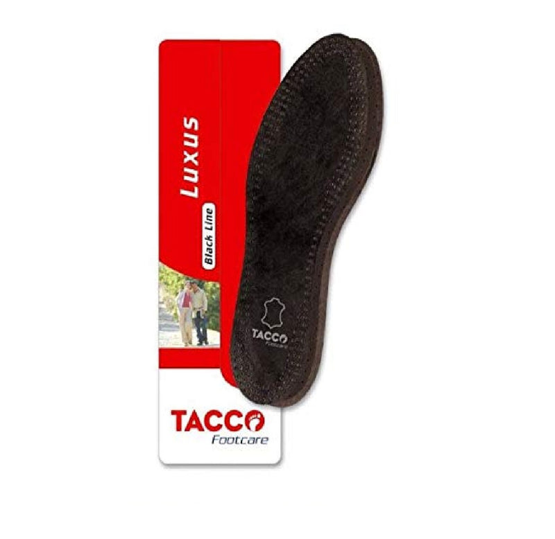 Tacco Leather Insole Black #TA713 - One Pair