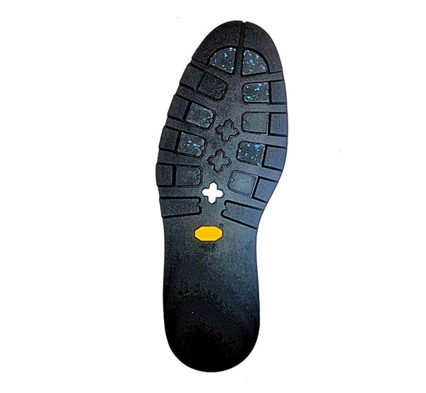 Vibram #006 Arctic Grip Black Rubber Sole(1219) - One Pair