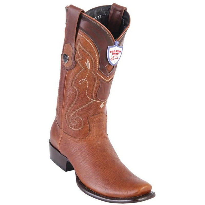 Men’s Wild West Leather Boots Dubai Toe Handcrafted Honey (2792751)