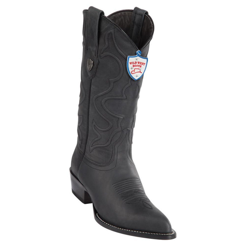 Wild West 2995005 Men's | Color Black | Men's Wild West Desert Leather J Toe Boots Handmade