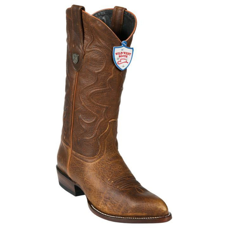 Men's Wild West Rage Leather J Toe Boots Handmade Honey (2999951)