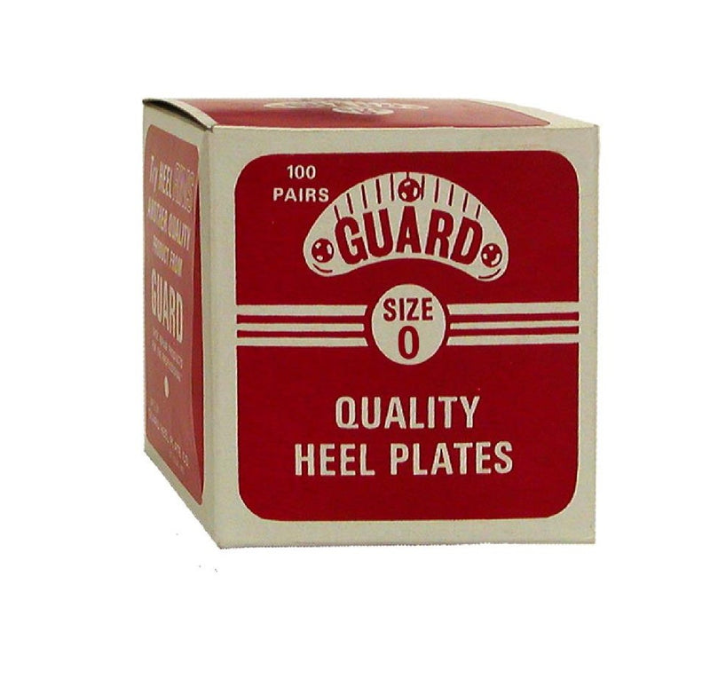 Guard Plastic Plates #000 -Teadrdrop For heels 1/2" (100 Pair) #GP000