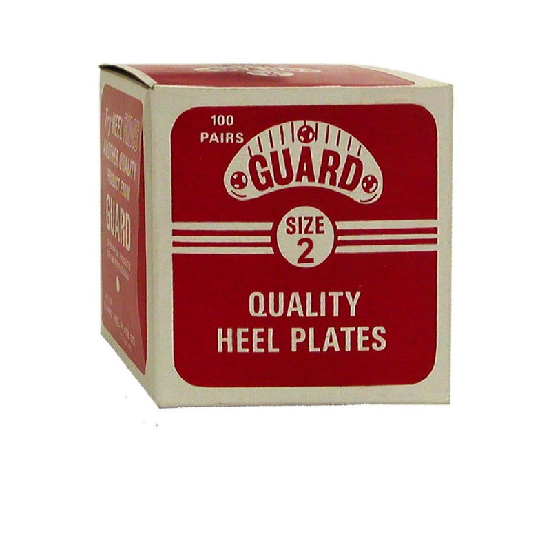 Guard Plastic Plates Size #2 - 1 3/8" (100pairs) #GP2