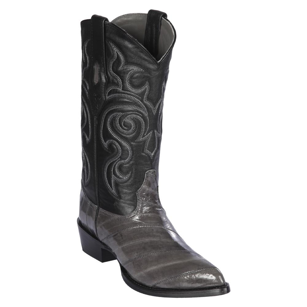 Los Altos Boots Mens #990809 J Toe | Genuine Eel SKin Boots | Color Gr ...