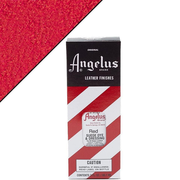 Angelus Suede Dye Red