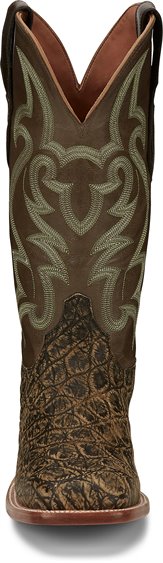 Justin Boots Boomer Crocodile - Antique Saddle (8594)