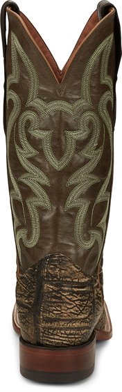 Justin Boots Boomer Crocodile - Antique Saddle (8594)