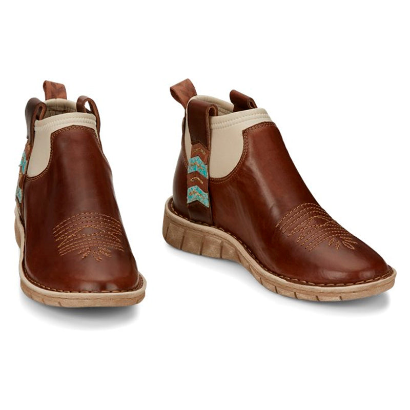 Tony Lama Womens Shoes Casual Dezi Color Brown (TLC501L)