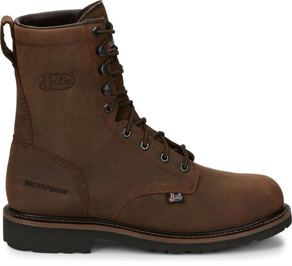 Justin Boots Drywall Steel Toe - Brown (SE961)