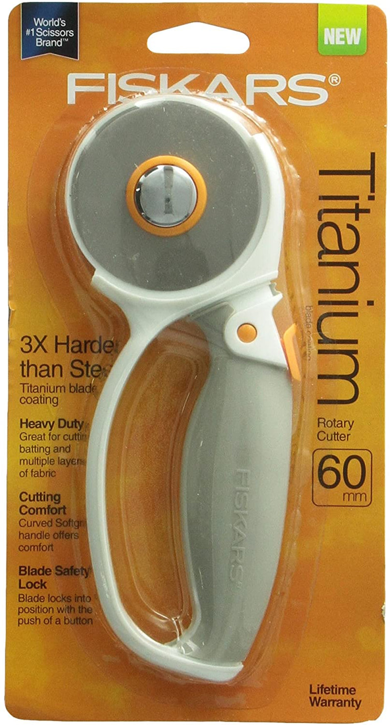 Fiskars Crafts Rotary Cutter 60mm Titanium