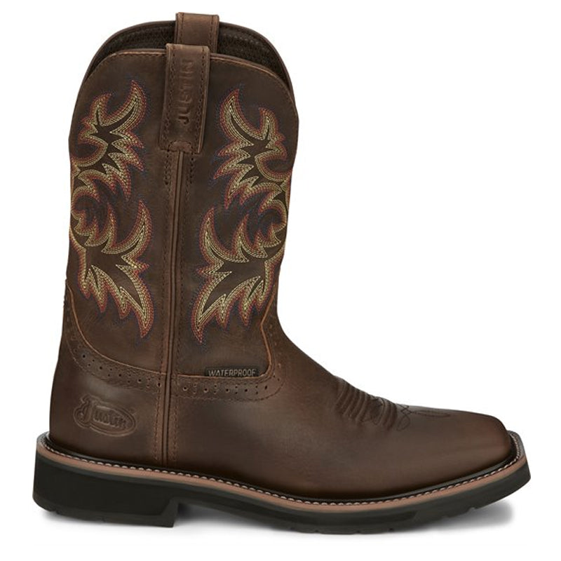 Justin Boots Driller Waterproof Tan (E4689)