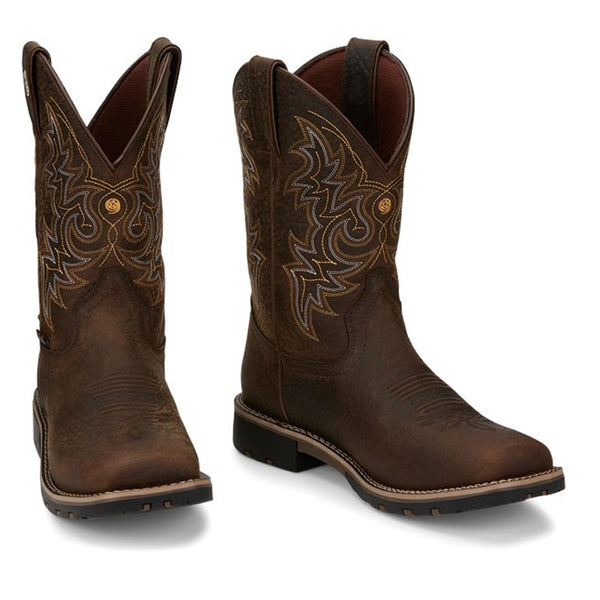 Justin Boots Fireman- Distressed Brown (GR9050)