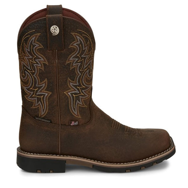 Justin Boots Fireman- Distressed Brown (GR9050)